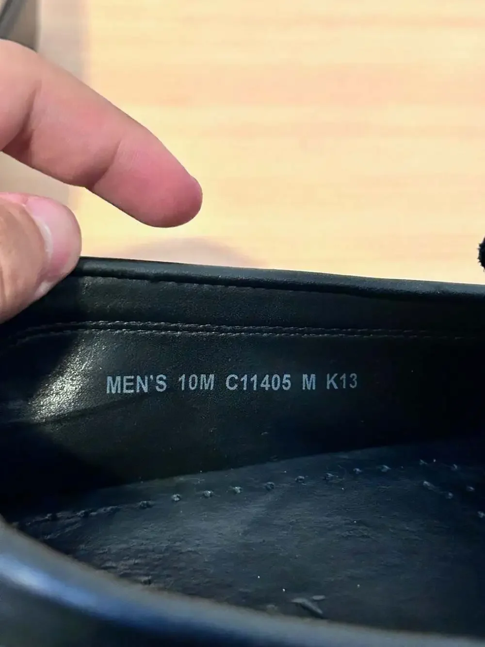 Cole Haan Black Leather Slip-On Venetian Loafers